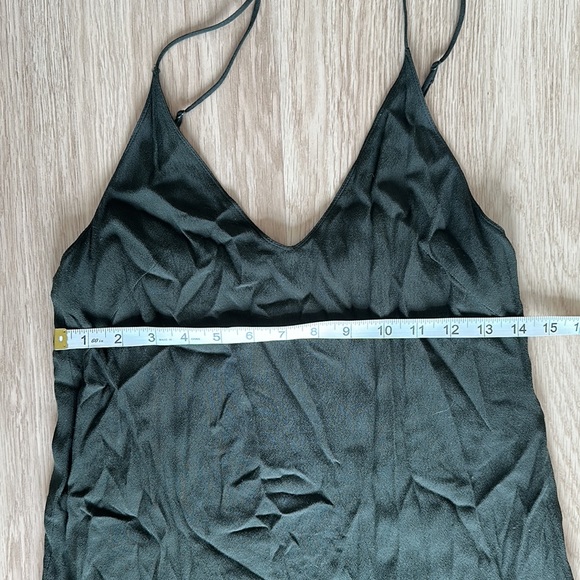 Aritzia Wilfred Free Vivienne Dress in Dark Green - Picture 5 of 12